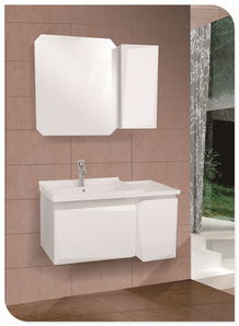 高檔浴室柜的超高性價比，化妝品收納的理想之選