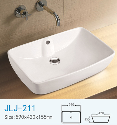 衛浴潔具新選擇 吉麗嘉潔具白色藝術盆，廠家直銷與OEM服務盡在阿里巴巴